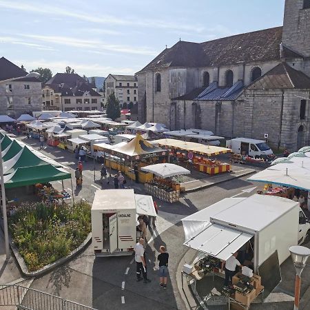 Logement Hyper Centre Champagnole Esterno foto